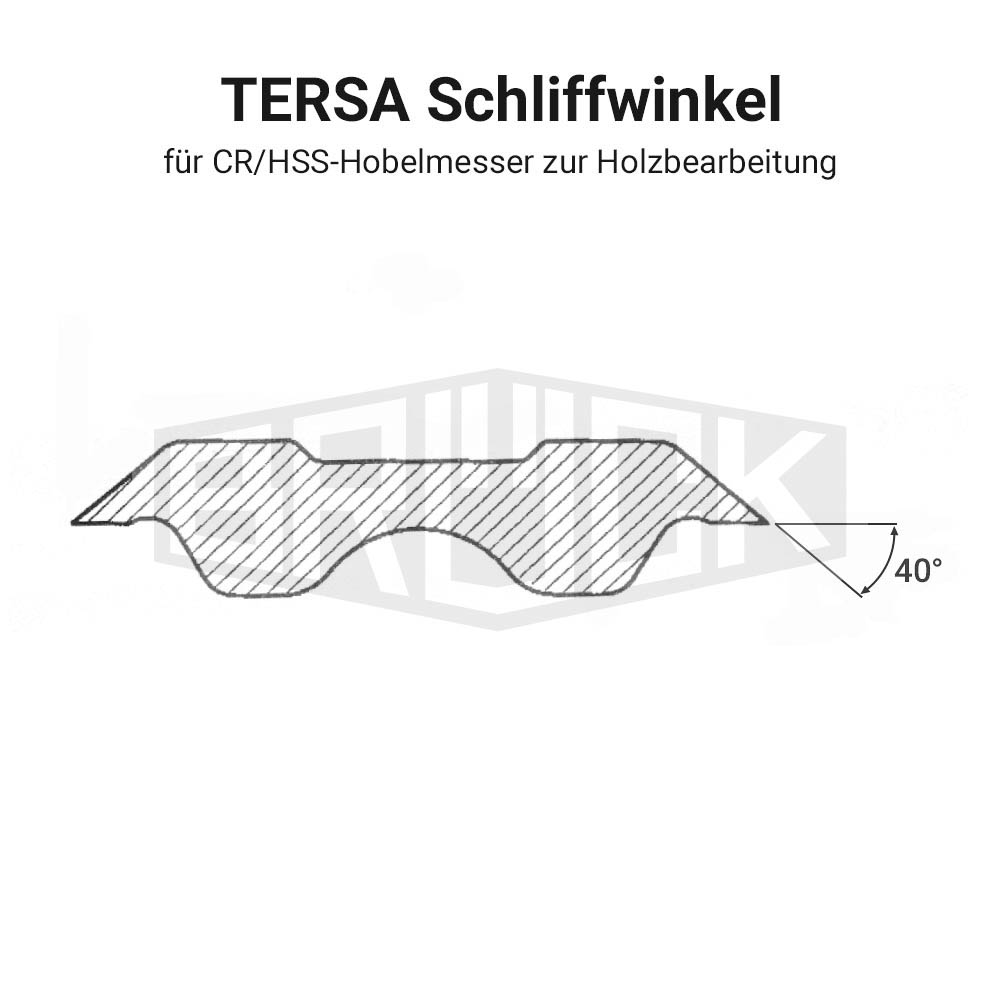 Original TERSA CR Hobelmesser 810 mm