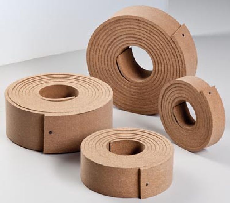 Gummikork-Bandagen Typ 1011 Meterware, 80 mm breit